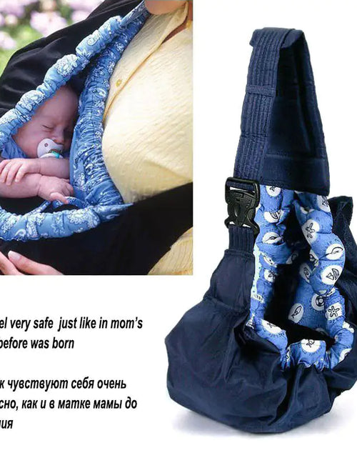 Load image into Gallery viewer, Pure Cotton Baby Sling Carrier
