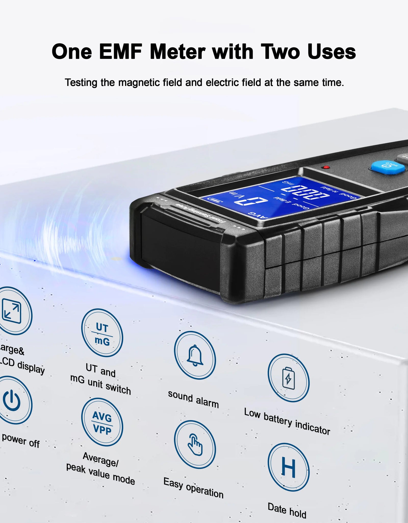 Electromagnetic Field Radiation Detector Tester